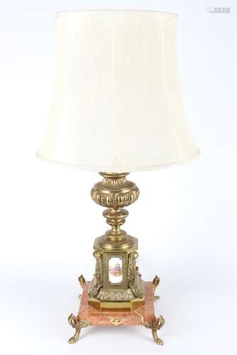 Bronze Tischlampe, bronze table lamp,