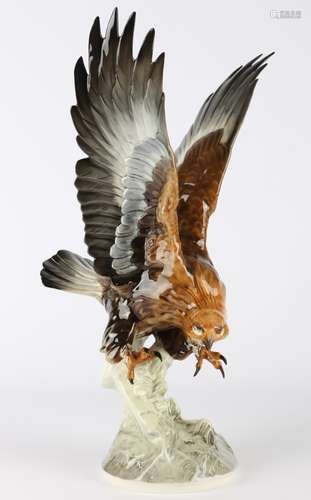 Hutschenreuther großer Steinadler, golden eagle figure,