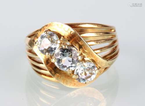 Massiver 585 Gold Ring, 14K gold ring,