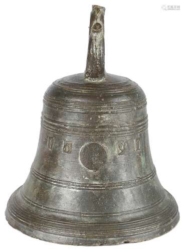 Historische Bronze Glocke, historic bronze bell,