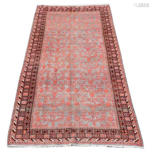 A SAMARKAND GALLERY CARPET, approximately 337 x 168cm