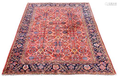 A ZIEGLER MAHAL CARPET, approximately 368 x 277cm