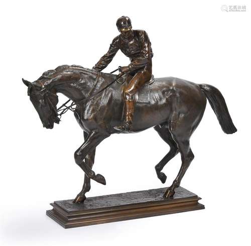 AFTER ISIDORE JULES BONHEUR (FRENCH 1827-1901), A BRONZE EQU...