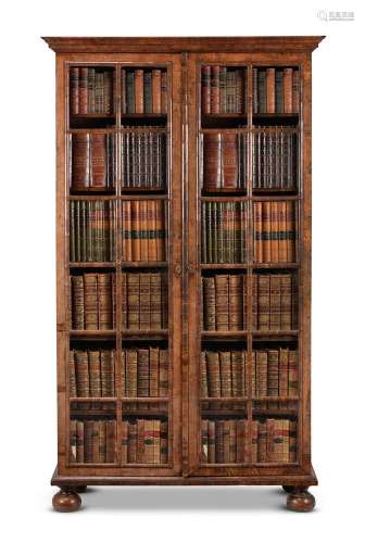 A WILLIAM AND MARY WALNUT BOOKCASE, CIRCA 1690