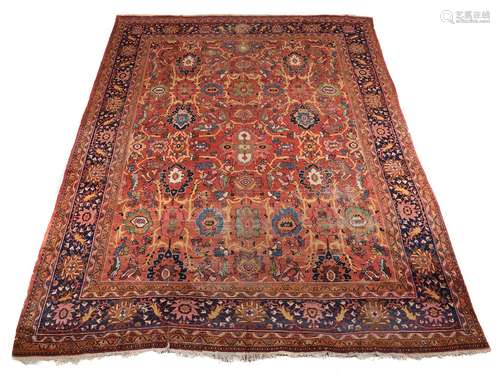 A ZIEGLER MAHAL CARPET, approximately 415 x 315cm