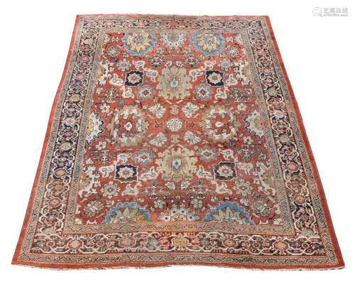 A MAHAL CARPET, approximately 341 x 254cm