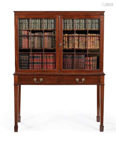 A GEORGE III MAHOGANY DISPLAY CABINET, CIRCA 1765