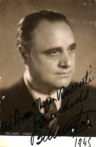 Beniamino Gigli (Recanati 1890 â€“ Roma 1957)