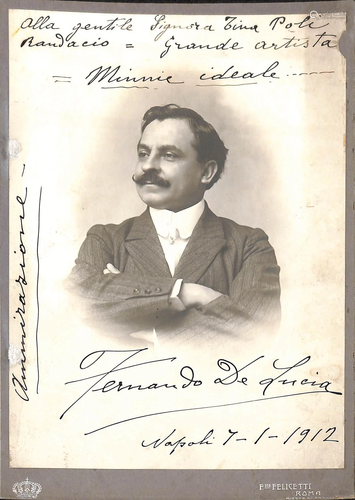 Fernando De Lucia (Napoli 1860 â€“ Napoli 1925)