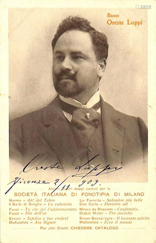 Oreste Luppi (Roma 1870 â€“ Milano 1952)