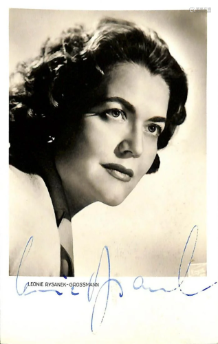 Leonie Rysanek (Vienna 1926 â€“ ivi 1998)
