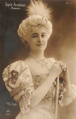 Sigrid Arnoldson (Stoccolma 1861 â€“ ivi 1943)