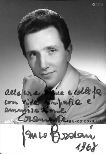 Franco Bordoni (Bologna 1932 - Casalecchio di Reno