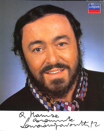 Luciano Pavarotti (Modena 1935 â€“ ivi 2007)