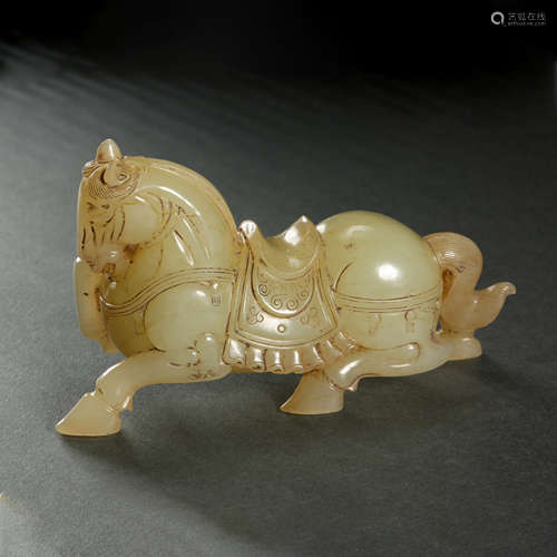 Hetian jade horse, China