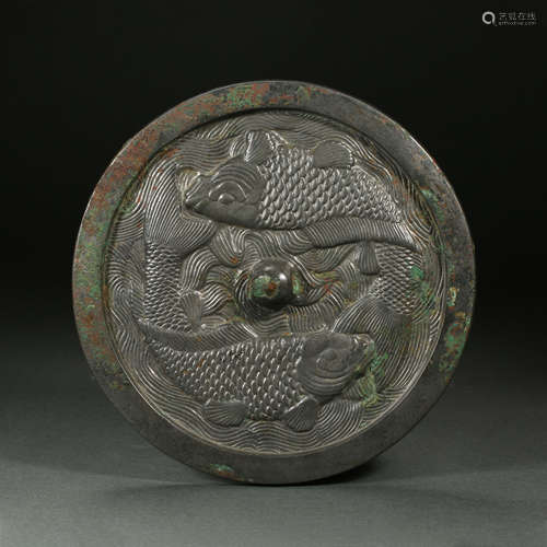 Bronze Mirror, Jin Dynasty, China