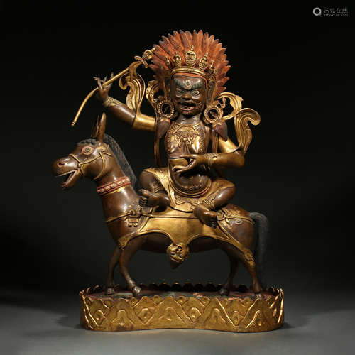 Gilt bronze Tianmu, qianlong period, Qing Dynasty, china