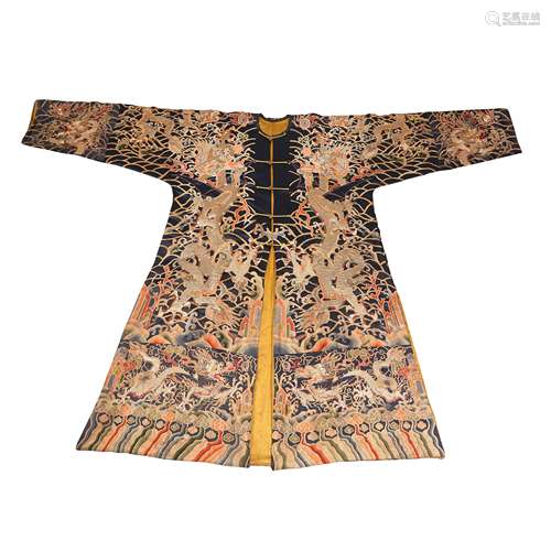 DAZIXIU Dragon Robe, Qing Dynasty, China