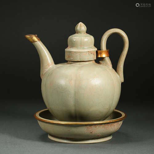 yue ware holding pot, Song Dynasty, China