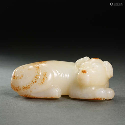 Hetian Jade Dog, Song Dynasty, China