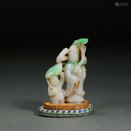 Jade ornaments, Qing Dynasty, China