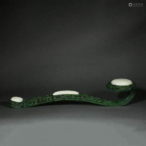 Hetian Jade Ruyi, Qing Dynasty, China