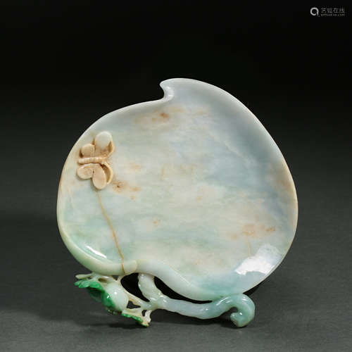 Chinese Qing Dynasty Jade Brush Wash