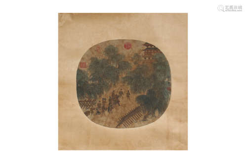 Chinese calligraphy and painting, liu songnian, Song Dynasty