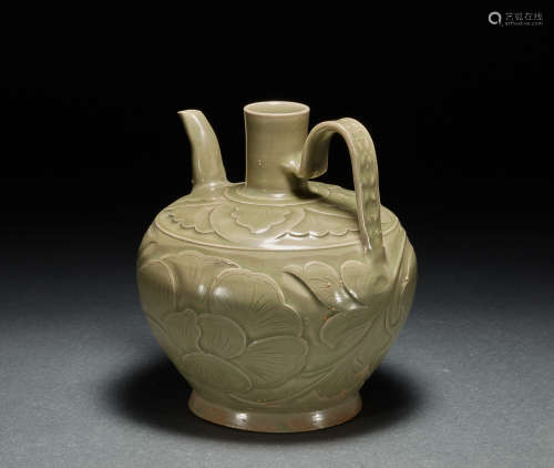 SONG DYNASTY，PORCELAIN FLAGON