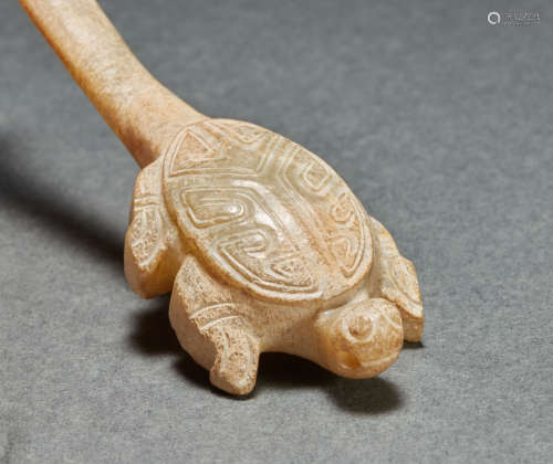 JADE CARVED TORTOISE