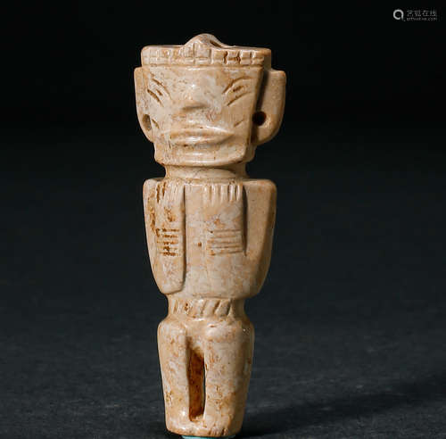 JADE CARVED FIGURE