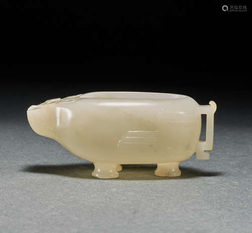 QING DYNASTY, JADE CUP