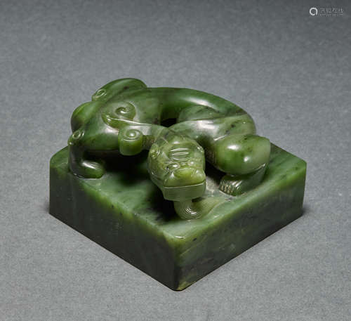 JASPER SEAL, QING DYNASTY