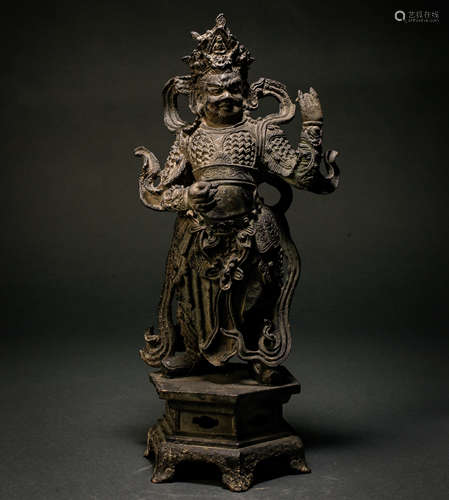 BRONZE WARRIOR, YUAN DYNASTY