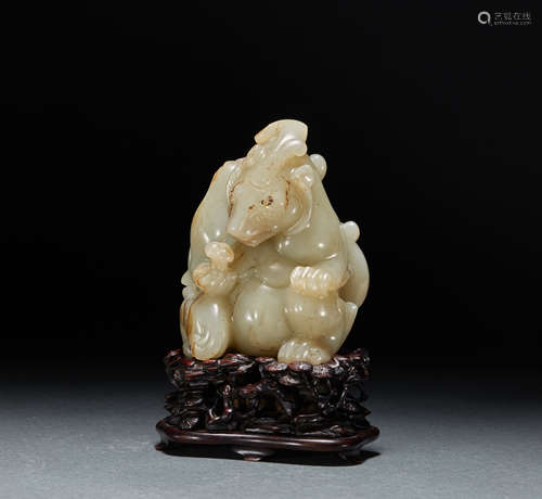 HAN DYNASTY JADE BEAST