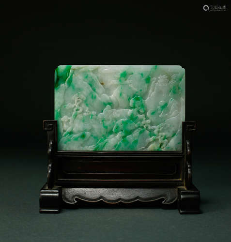 QING DYNASTY, EMERALD SCREEN