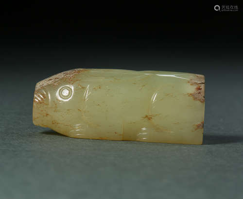 WESTERN ZHOU DYNASTY, JADE BEAST