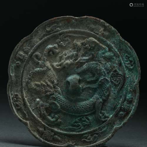 BRONZE MIRROR, LIAO AND JIN PERIOD