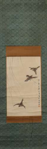 Sparrows by Xu Beihong
