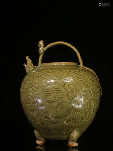 Old Collection. Quality Good.Chinese Loop-handled Teapot