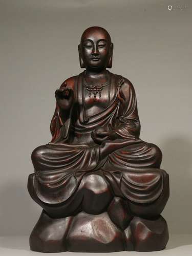 Old Collection. Hand-carved Eaglewood Buddha Ornament