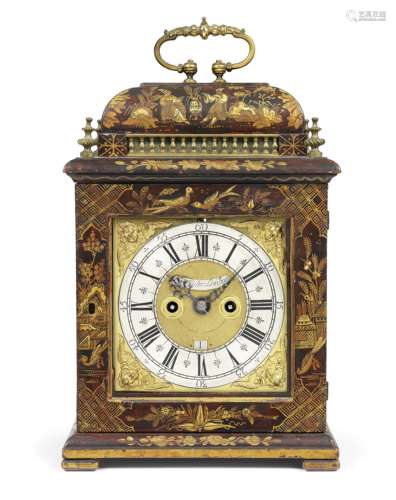 A fine and rare late 17th century Chinoiserie table clock Ge...