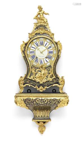 A good late 18th century French tortoiseshell and Boulle wor...