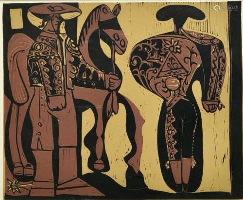 Pablo PICASSO (1881-1973), After. Picador and torero, 1959 c...