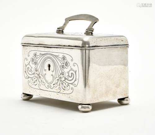 Box AUSTRIA-HUNGARY, LATE 19TH CENTURY 800 silver, engraved ...