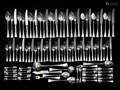 Jugendstil cutlery AUSTRIA-HUNGARY, EARLY 20TH CENTURY 800 s...