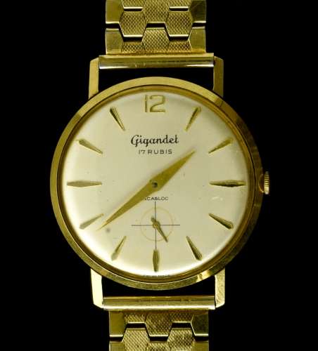 Gigandet Gigandet bracelet watch SWITZERLAND 18 kt gold Giga...