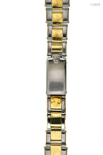 Rolex Gold & steel riveted Rolex bracelet SWITZERLAND 1950-1...
