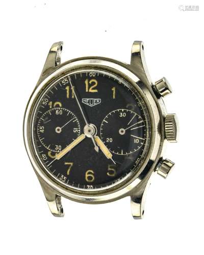 Heuer Heuer chronograph bracelet watch SWITZERLAND 1940-1950...