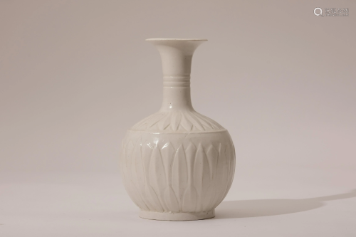A Ding Ware Lobed Vase